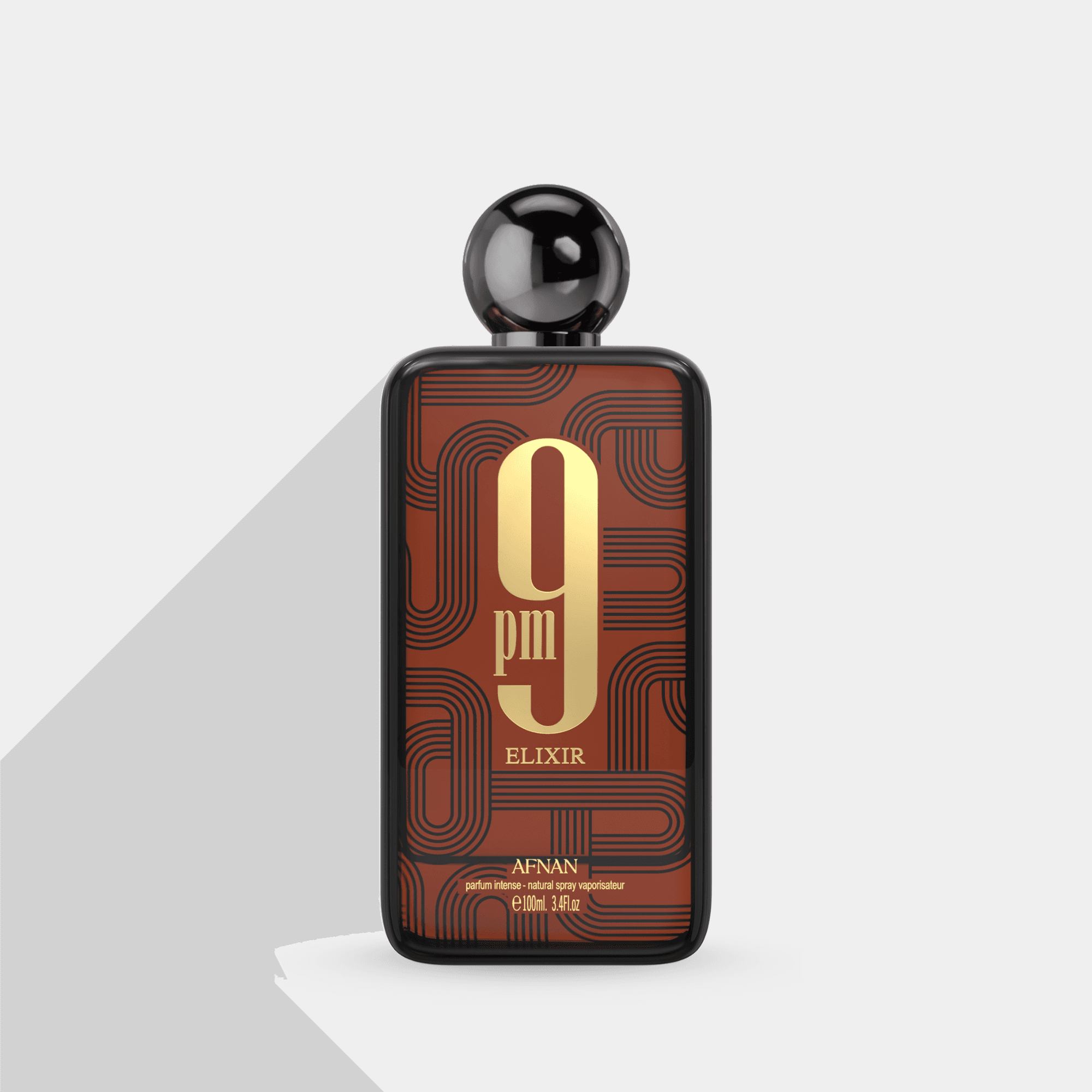 9 PM Elixir EDP 100ml by Afnan perfume bottle