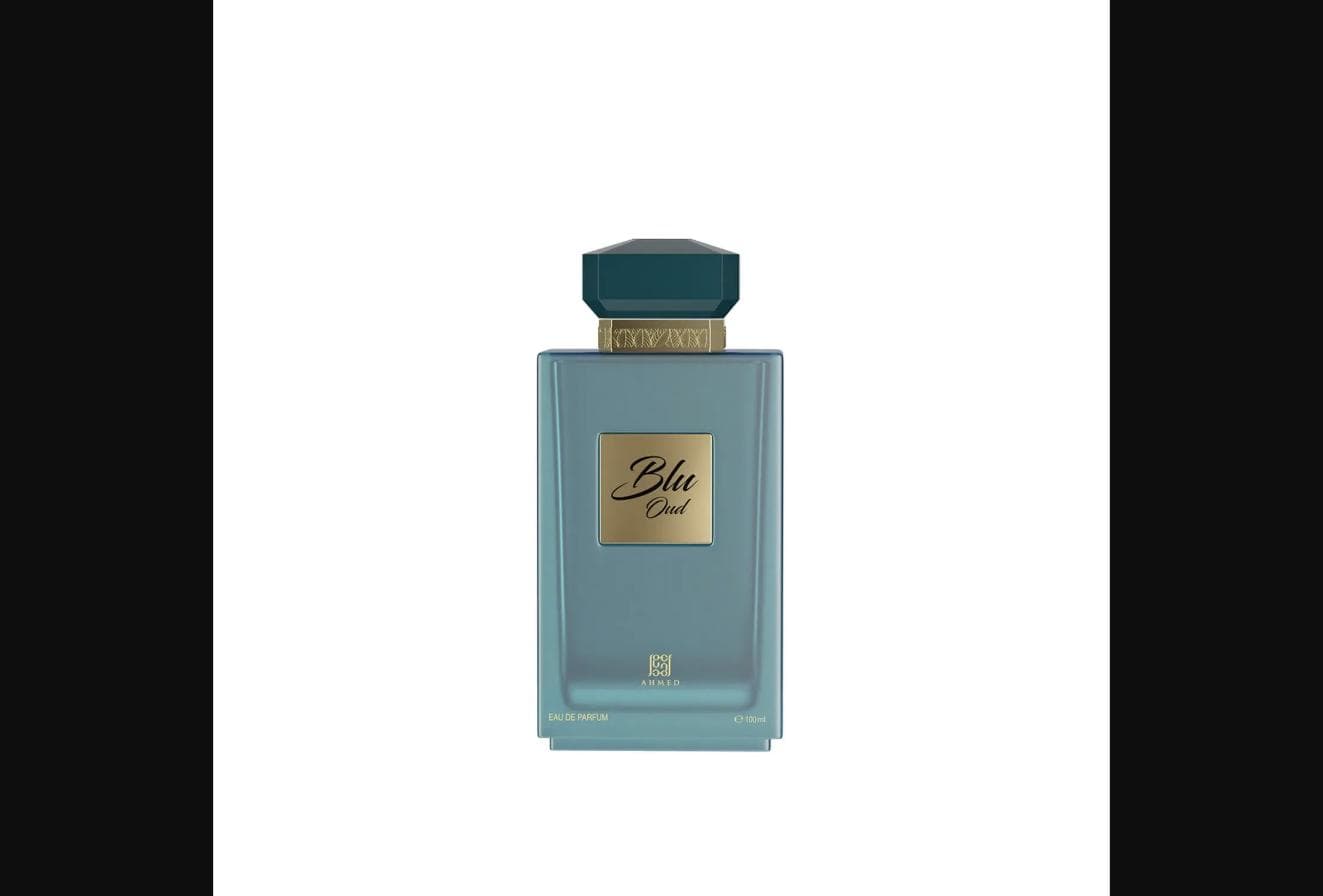 Blu Oud EDP by Ahmed Al Maghribi perfume bottle