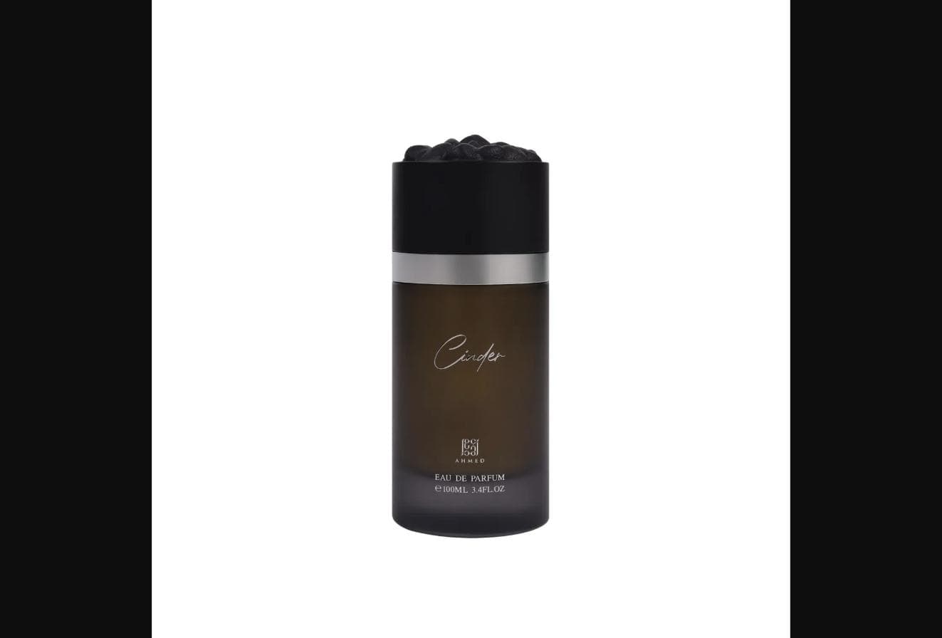 Cinder EDP by Ahmed Al Maghribi perfume bottle