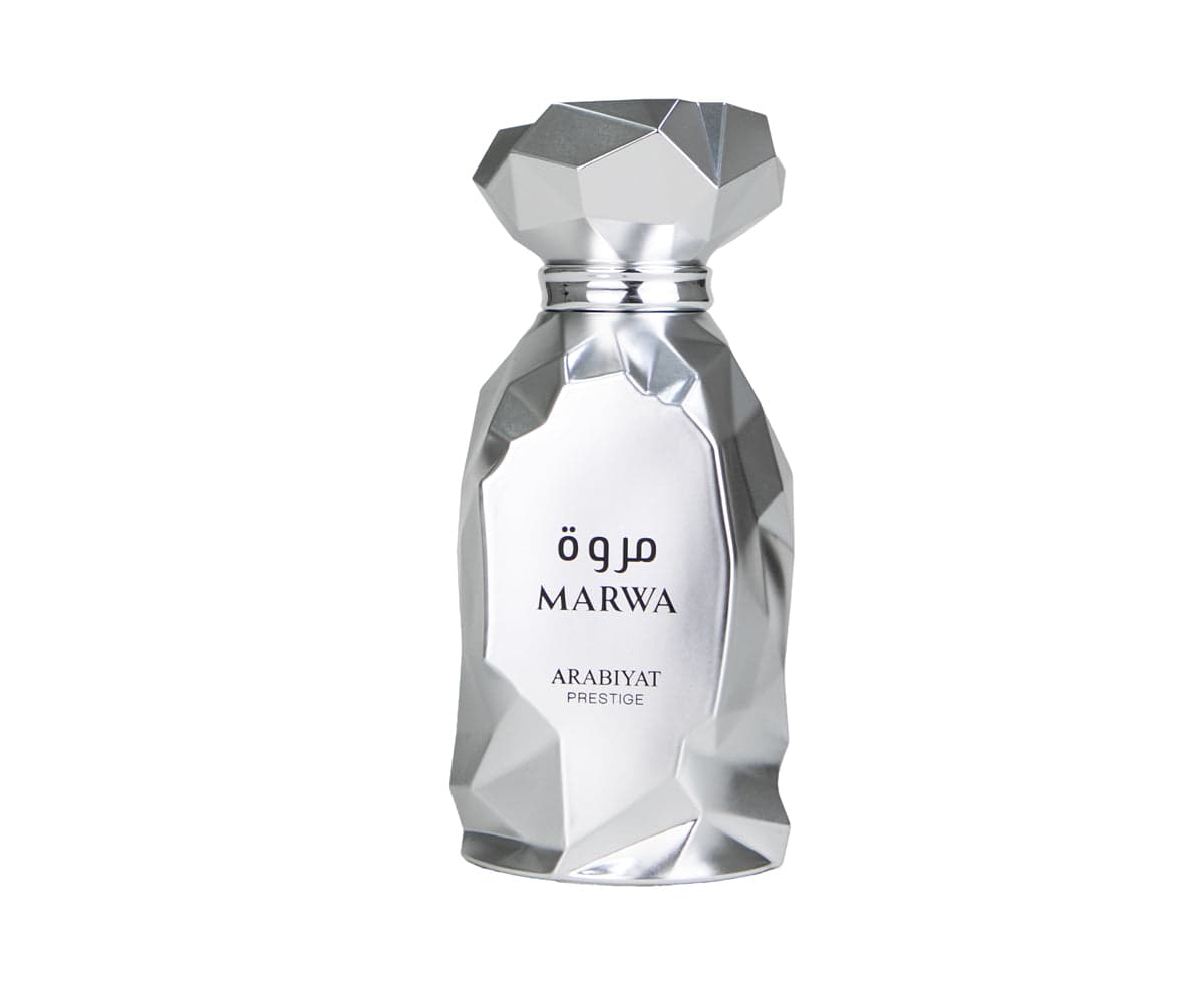 Marwa EDP 100ml by Arabiyat Prestige perfume bottle